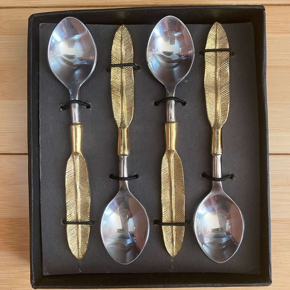 4 piece Inspire Me Home Decor spoon set